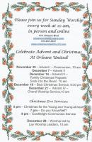 Christmas and Advent Services
